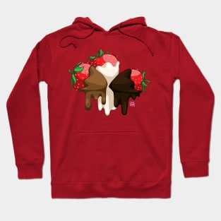 Chocolate Covered Strawberries Hoodie